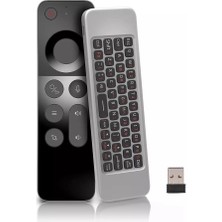 Wechip W3 Kablosuz Klavye Uzaktan Kumanda Air Mouse