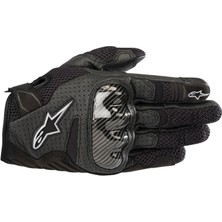 Alpinestars  Stella Smx-1 Air V2 Korumalı Kadın Motosiklet Eldiveni Siyah