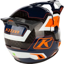 Klim Krios Pro Karbon Adv Rally Motosiklet Kaskı Oranj
