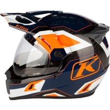 Klim Krios Pro Karbon Adv Rally Motosiklet Kaskı Oranj
