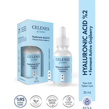 Celenes Hyaluronic Acid 2% +Ferment Active Gojiberry Yüz Serumu