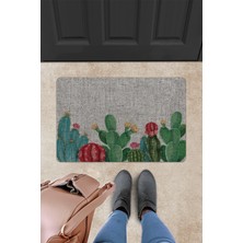 Evaşk Kapı Önü Paspası Vinil Kaymaz Tabanlı