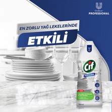 Cif Profesyonel Bulaşık Deterjanı Elde Yıkama Yağ Leke Çıkarıcı 1500ML X3 + Bulaşık Süngeri Hediyex2