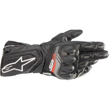 Alpinestars SP-8 V3 Korumalı Motosiklet Eldiveni Siyah / Beyaz Yüksek Koruma ve Dayanıklılık