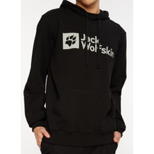 Jack Wolfskin Arthur Hoody Siyah Erkek Kapüşonlu Sweatshirt 1000001TR