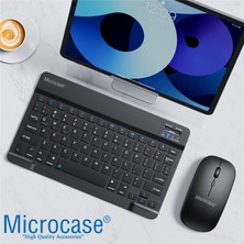 Microcase Tablet ve Telefonlar Için Türkçe Q Bluetooth Klavye ve Mouse Set - AL3476