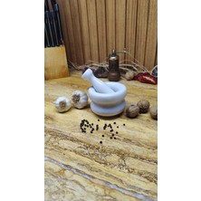 Marble Center Mermer Havan Seti Orta Boy Doğaltaş