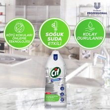 Cif Profesyonel Bulaşık Deterjanı Elde Yıkama Yağ Leke Çıkarıcı 1500ML X3 + Bulaşık Süngeri Hediyex2