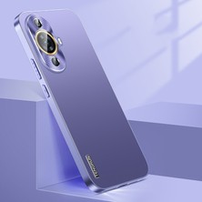 Zsunsky Shop Huawei Nova 11 Pro Için Mikro Buzlu Metal Boya Telefon Kılıfı (Yurt Dışından)