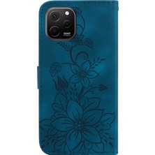 Zsunsky Shop Huawei Nova Y61 / Enjoy 50Z Için Deri Telefon Kılıfı (Yurt Dışından)