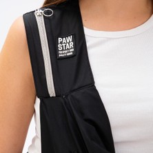 Pawstar Siyah Crossbody Küçük Irk Köpek Çapraz Taşıma Çantası