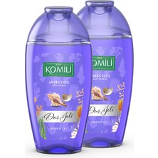 Komili Anti-Stres Vegan Seyahat Boy Duş Jeli - Egzotik Koku - 2 x 200 ml