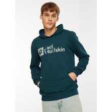 Jack Wolfskin Arthur Hoody Yeşil Erkek Kapüşonlu Sweatshirt 1000001TR