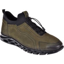 Hammer Jack Hakiki Deri Günlük Erkek Ayakkabı HJ-19664-M   Haki Nubuk