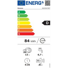 Siemens SN25EW70MT 8 Programlı Bulaşık Makinesi