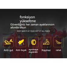 Langkun Erkek Çelik Burunlu Iş Ayakkabısı (Yurt Dışından)