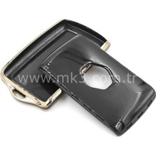 Barkas Elektronik Renault Clio E-Tech Austral Megane E-Tech  Clio 5 Megane 4 Captur Kadjar Escape Talisman Scenic Kartlı Nano Anahtar Kılıfı 3 Buton Siyah