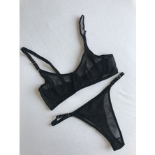 Esberry Balenli Tül Bralet Takım