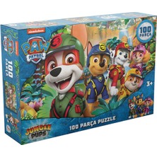 Paw Patrol PW7929 Paw Patrol Jungle Pups 100 Parça Çocuk Puzzle