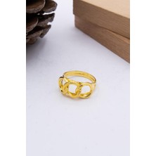 Latif Kuyumcu 22 Ayar Altın Yüzük Uzay Yolu Kadın Yüzük LKYZK1253