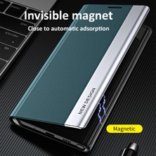 4U Sky Pu Deri Çok Yolda Koruma Tam Koruma Telefon Kılıfı, Stand For Xiaomi Mi 11I/POCO F3/redmi K40/K40 Pro-Silver (Yurt Dışından)