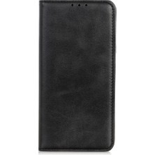 4U Sky Manyetik Otomatik Emici Bölünmüş Deri Kapak+ Tpu Iç Kasa Cüzdan Standı Koruyucu Kapak Kabuğu Xiaomi Redmi Note 11 Pro 5g (Çin) (Mediatek)/11 Pro+ 5g-Black (Yurt Dışından)