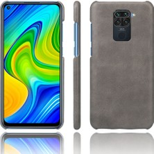 4U Sky Çılgın At Skin Pu Deri Kaplamalı Sabit Pc Koruyucu Kabuk Xiaomi Redmi Note 9/redmi 10X 4g-Gre (Yurt Dışından)