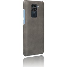 4U Sky Çılgın At Skin Pu Deri Kaplamalı Sabit Pc Koruyucu Kabuk Xiaomi Redmi Note 9/redmi 10X 4g-Gre (Yurt Dışından)