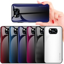 4U Sky Karbon Fiber Doku Cam Geri+Xiaomi Poco X3/poco X3 Nfc-Black Için Tpu Combo Kılıf (Yurt Dışından)