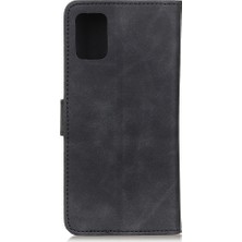 4U Sky Xiaomi Redmi K40/K40 PRO/K40 Pro+/mi 11I/POCO F3-Black Için Khazneh Retro Style Flip Pu Deri Kılıf Cüzdan Cüzdan Kapağı (Yurt Dışından)