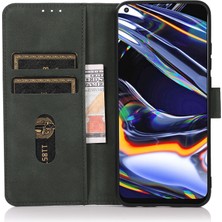 4U Sky Khazneh Pu Deri+ Tpu Koruyucu Telefon Kılıfı Xiaomi Redmi Için Stand Cüzdan Tasarımı Not 11 Pro 5g (Çin) (Mediatek)/11 Pro+ 5g-Green (Yurt Dışından)