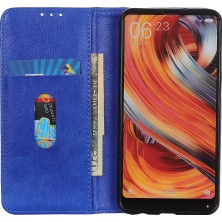 4U Sky Xiaomi Için Poco X3 Nfc/poco X3 Telefon Kılıfı Pu Deri Telefon Kapağı Damla Geçirmez Litchi Doku Koruyucu Stand Cüzdan Mavisi (Yurt Dışından)