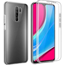 4U Sky Hibrid Pet+Tpu+Akrilik Xiaomi Redmi 9 Için Tam Kapsam Kılıfı (Yurt Dışından)