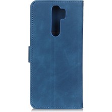 4U Sky Khazneh Retro Deri Cüzdan Standı Xiaomi Redmi 9-Blue Için Cep Telefonu Kabuğu (Yurt Dışından)