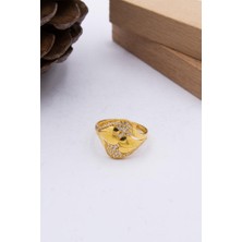 Latif Kuyumcu 22 Ayar Altın Yüzük Füzyon Döküm Kadın Yüzük LKYZK1263