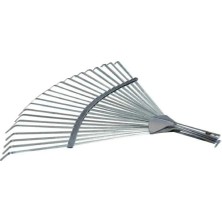 Muhtelif Metal Ayarlı Çim Tırmık