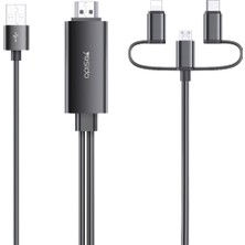 Ceponi Yesido HM05 1.8m Fhd 3in1 To HDMI Kablo