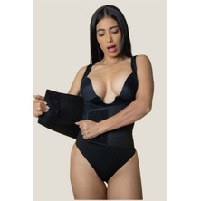 Tugba Korse Fitbody Siyah Renk Latex Korse