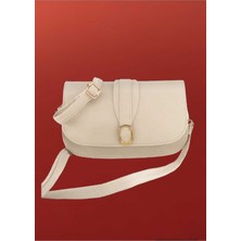 Shopiolog Kadın Tokalı Çapraz Askılı Çanta