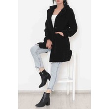 Sendegiy Astarlı Peluş Ceket Siyah

kadın