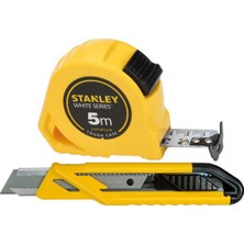 Stanley STHT74252-8 5m Şerit Metre + 18MM Maket Bıçağı Seti