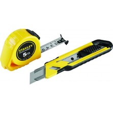 Stanley STHT74252-8 5m Şerit Metre + 18MM Maket Bıçağı Seti