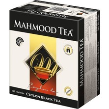 Mahmood Tea Seylan 100LÜ Bardak Poşet Çay ve Küre Tasarımlı Silver Çay Süzgeci