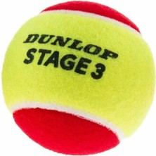 Dunlop Stage 3 Kırmızı 12 Li Tenis Topu