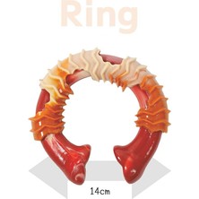 Carnivore Ring Dog Toy Pastırma Aromalı Kemirme Oyuncağı, Kemik