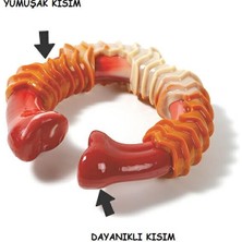 Carnivore Ring Dog Toy Pastırma Aromalı Kemirme Oyuncağı, Kemik