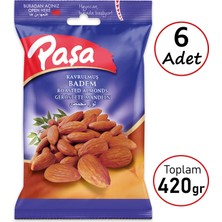 Paşa Kuruyemiş Badem 70 gr x 6 Adet