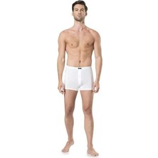 Pierre Cardin 3 Adet  Pamuklu Penye Beyaz Erkek Boxer