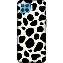 Zipax Oppo Reno 4 Lite Kılıf Baskılı Desenli Silikon+Ekran Koruyucu+Kablo Kryc- ANIMALSKIN01