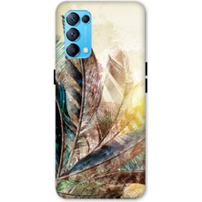 Zipax Oppo Reno 5 Kılıf Baskılı Desenli Silikon+Ekran Koruyucu+Kablo Kryc- Renklituyler